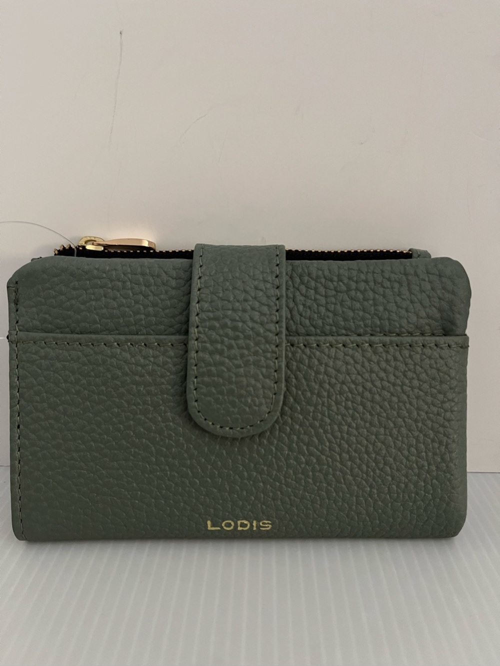 Lodis 1965 Genuine Pebbled Leather Rachel Bifold Wallet w/RFID Protection - Picture 2 of 11